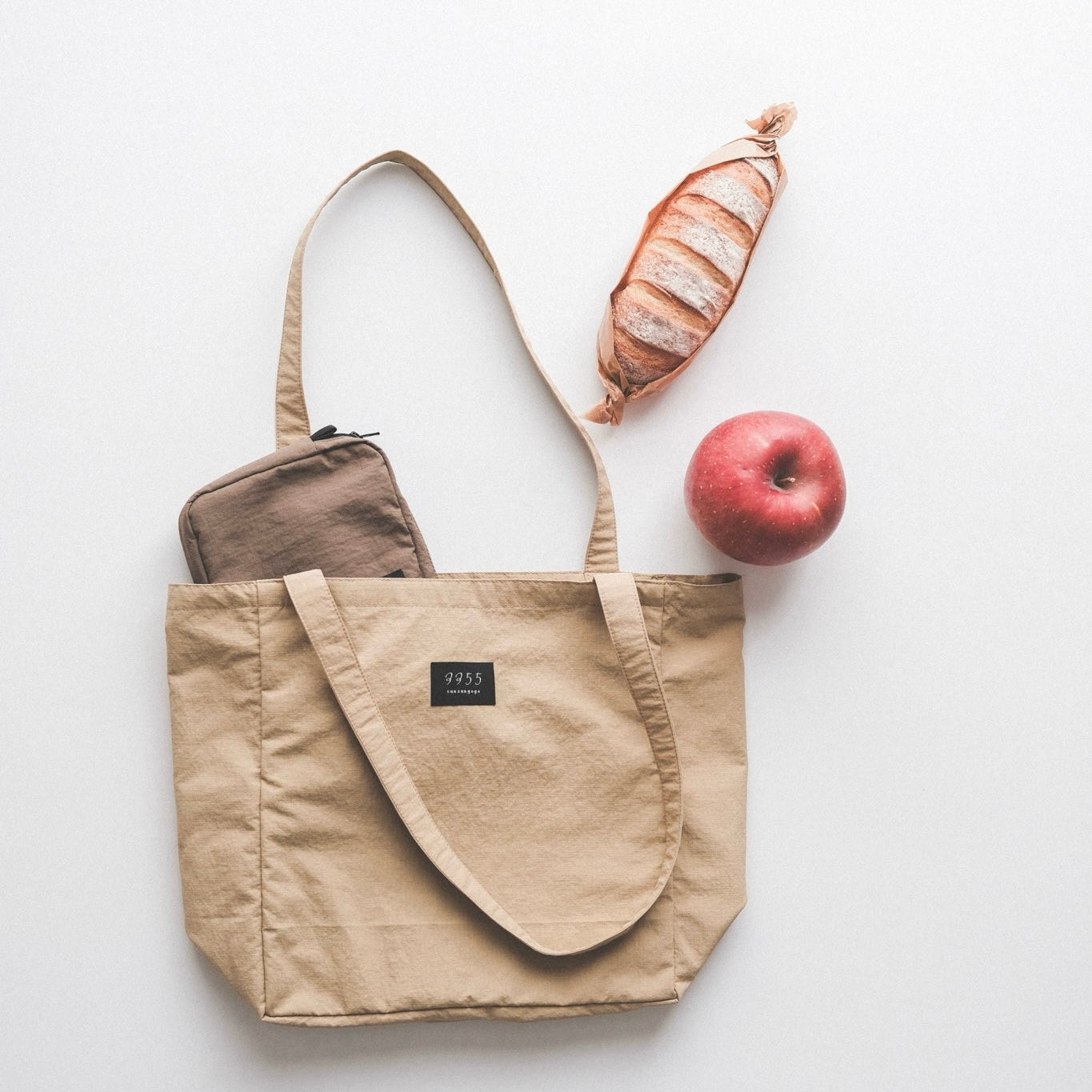 Natural tote bag