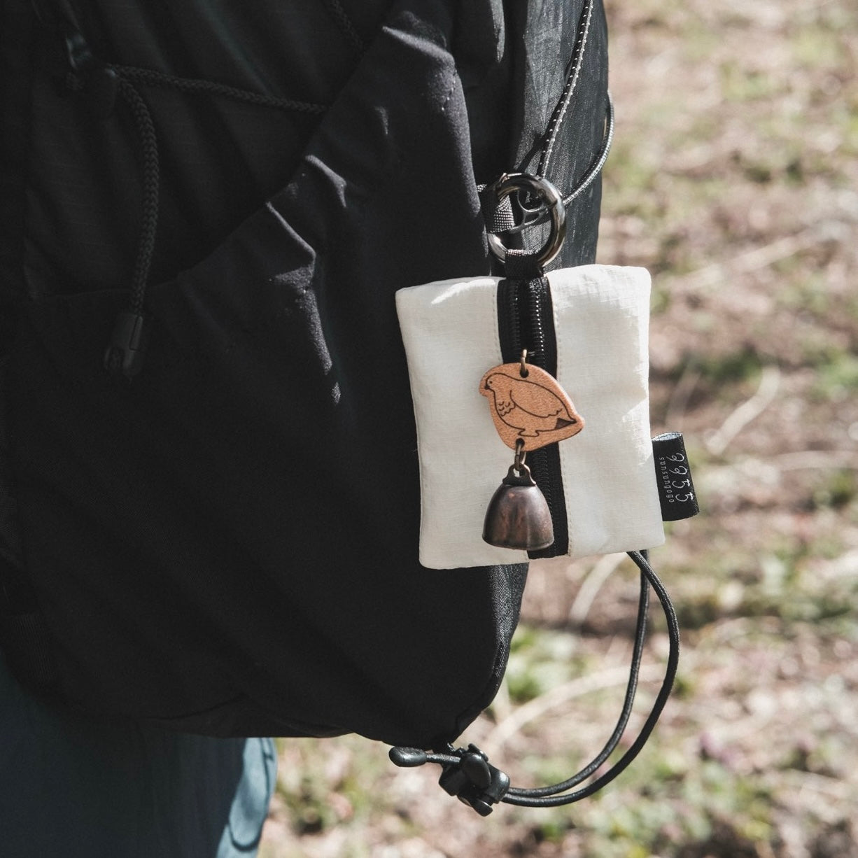 Bear bell pouch / 雷鳥