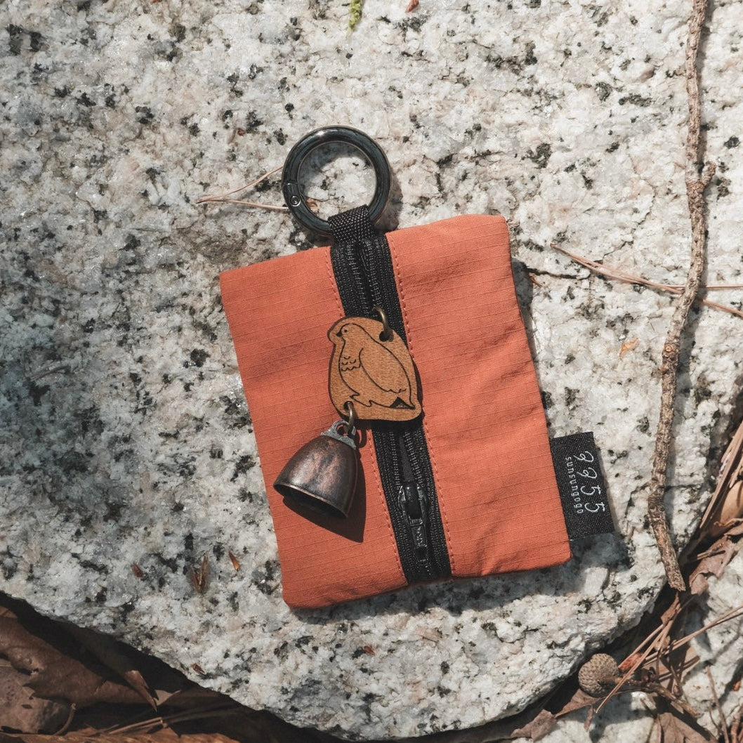 Bear bell pouch / 雷鳥
