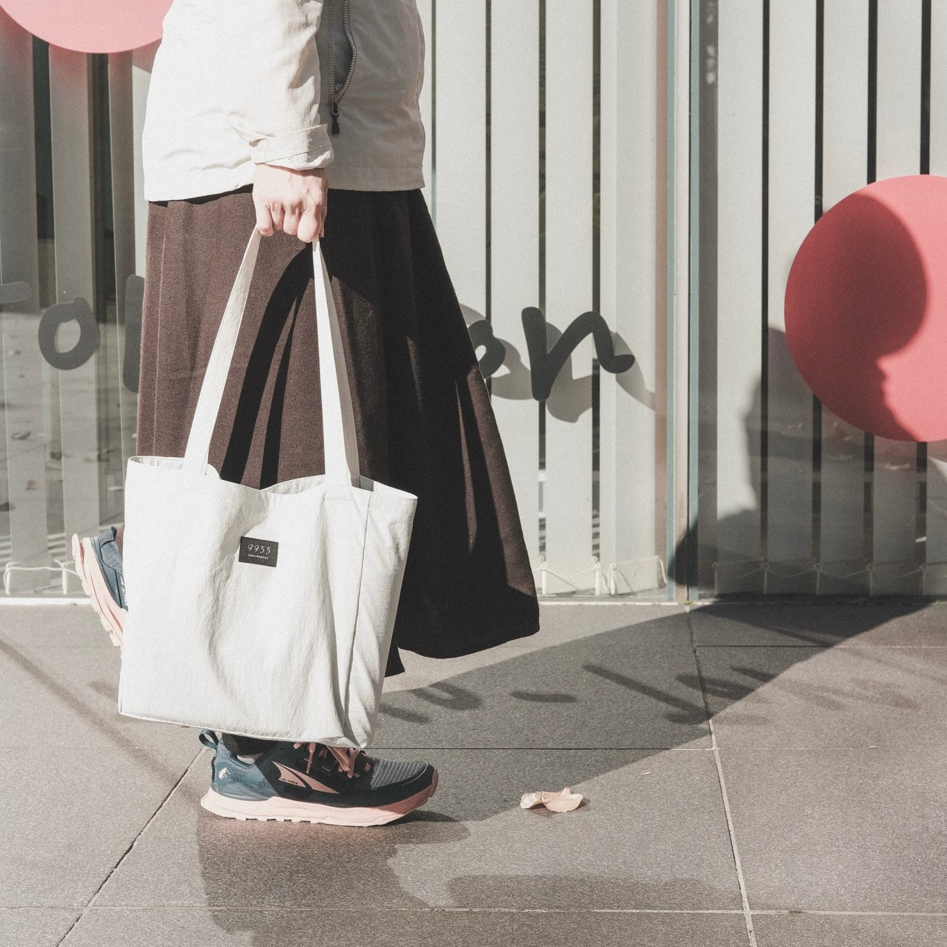 Natural tote bag